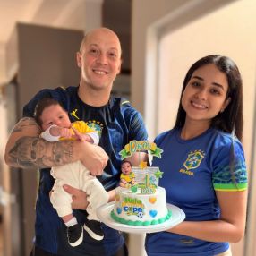 Glenda, Família em Maringá