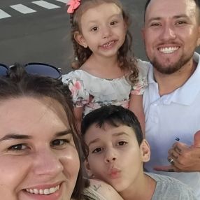 Isabela, Família em Campos Novos