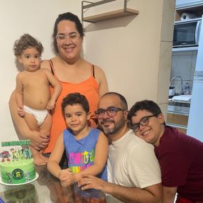 Bruna, Família em Campo Limpo Paulista