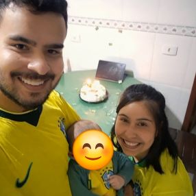 Nino, Family in Três Corações