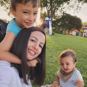 Thayane, Família em São Lourenço