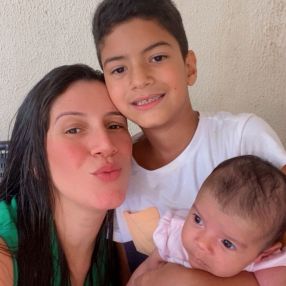 Ludmila, Família em Águas Lindas de Goiás