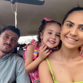 Kiara, Família em Luziânia