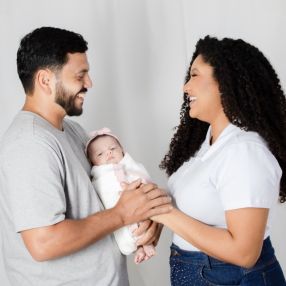 Cinthia Valeria, Family in Natal