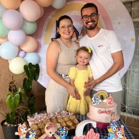 Juliane, Família em Guarapuava