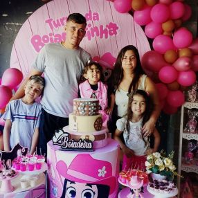 Giovanna, Family in Mogi-Guaçu