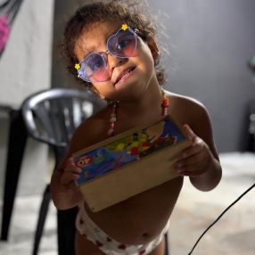 Nathalia, Família em Três Lagoas