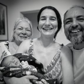 Andréa, Família em Guaratinguetá