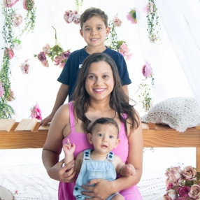 Jacqueline, Família em Bauru