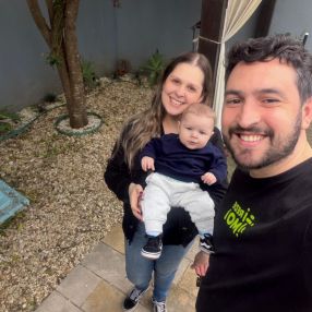 Juliana, Família em Santa Maria