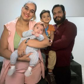 Ana Ligia, Família em Araguari