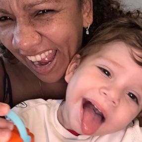 Jackeline, Família em Salvador