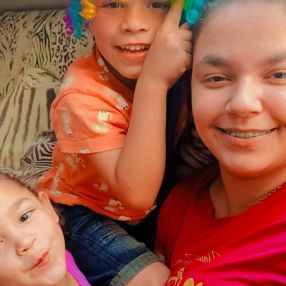 Vitoria arielle, Família em Nova Petrópolis