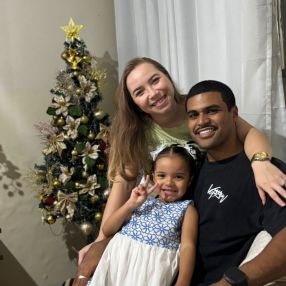 Talita, Família em São Vicente