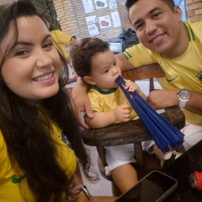 Natalino, Família em Fortaleza