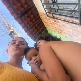 Michelly, Família em Santa Inês