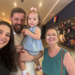 Ana Luiza, Família em Palmas