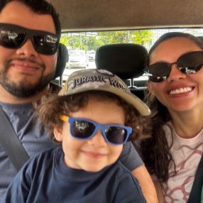 Thalita, Família em Fortaleza
