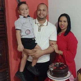 Mikaelly, Family in Santa Rita