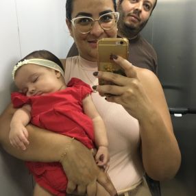 Carolina, Família em Pindamonhangaba