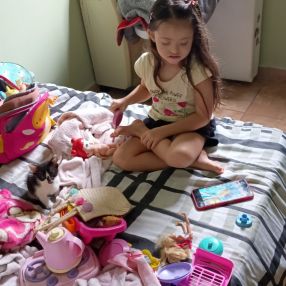 Tayana, Family in Praia Grande