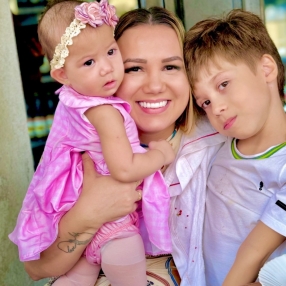 Mabilly Christiane, Family in Goiânia