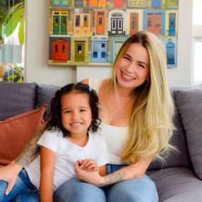 Larissa Nunes de, Família em Brasília