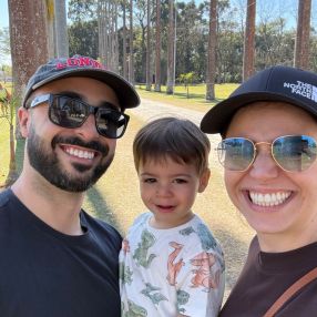 Geovana, Família em São José dos Campos