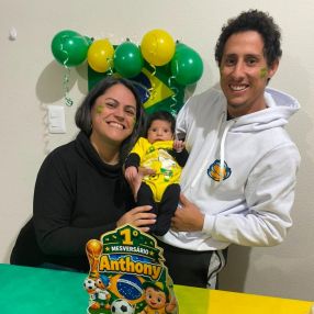 Maritza, Família em Santa Maria