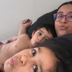 Quezia, Família em Piracicaba