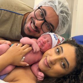 Vinicius, Família em Louveira
