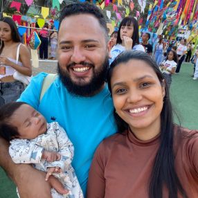Alline, Família em Barra Mansa
