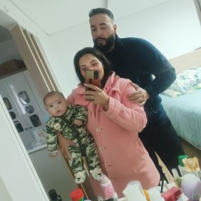 Katiane, Família em São José dos Pinhais