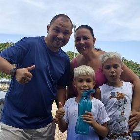 Rafael, Family in Itanhaém