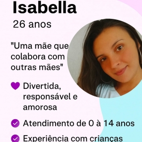 Isabella, Babá em Cubatão