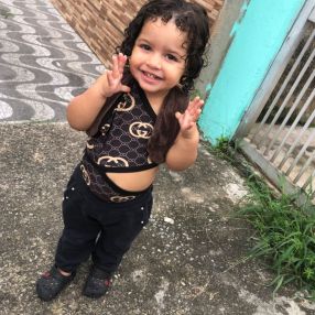 Thainara, Família em São Vicente