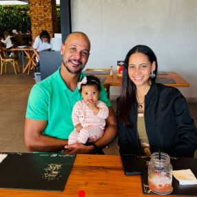 Tatiana, Família em Bertioga