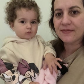Edinéia, Family in Londrina