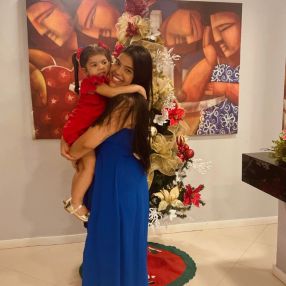 Larissa, Family in Joinville