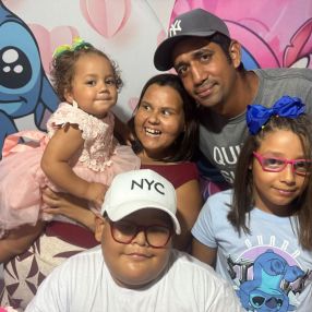 Anderson, Família em Mongaguá