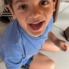 Jefferson, Família em Guarujá