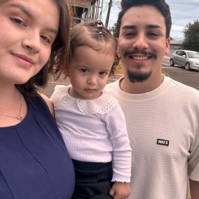 Danielly, Family in Cascavel