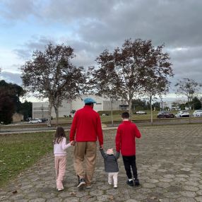 Stela, Família em Santa Maria
