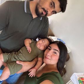 Fabio, Família em Praia Grande