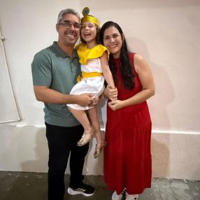 Cintia, Família em Águas de Lindóia