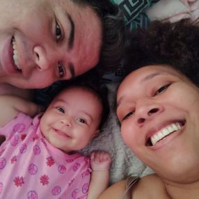 Vitoria, Família em Caraguatatuba
