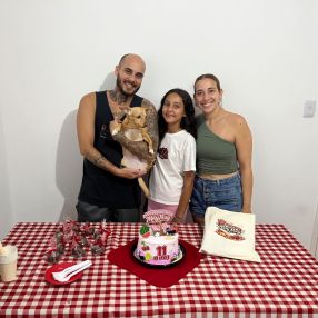 Rauane, Família em Santos