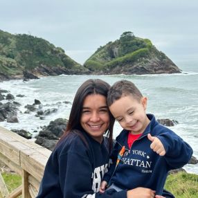 Rafaela, Família em Ilhabela