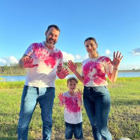 Nathalia, Família em Cabedelo