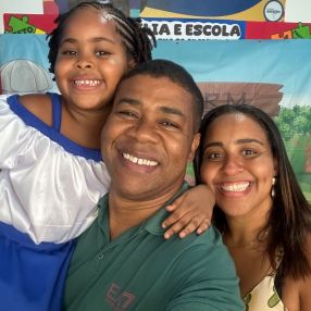 Fabiana, Família em Salvador